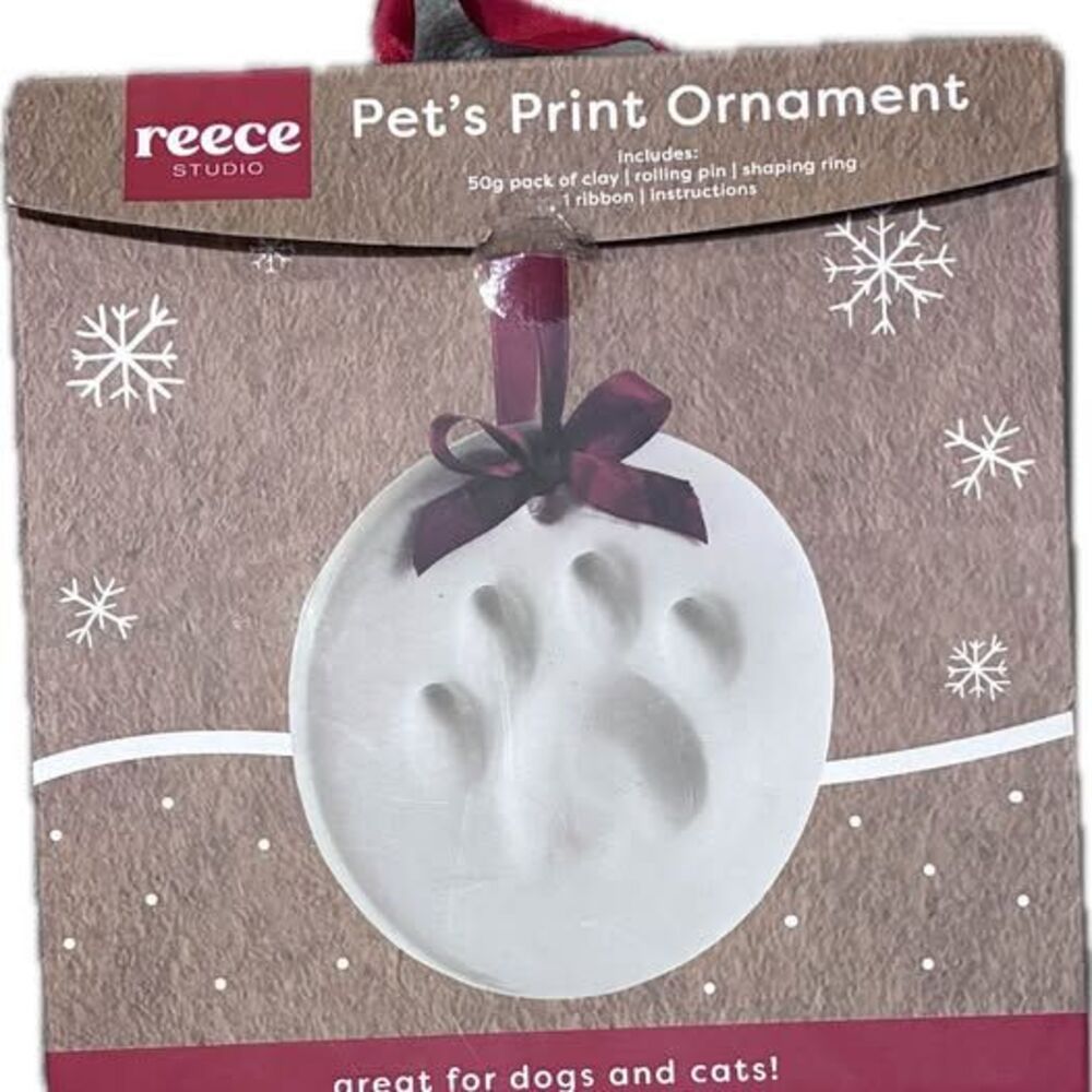 Reece Studio Pet's Print Ornament Kit